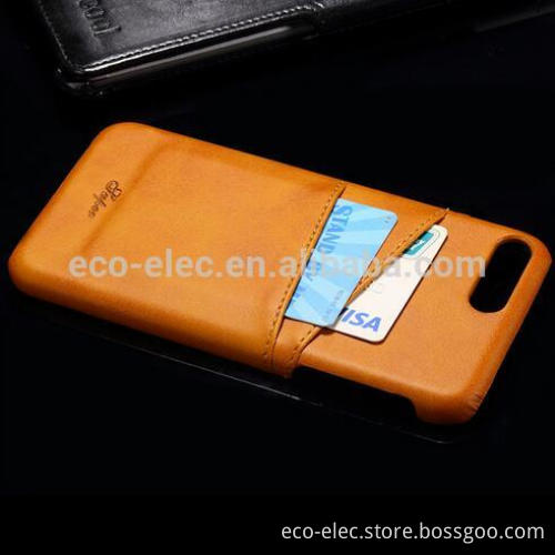 Business Style Luxury Leather Case For Apple iphone 7 7Plus 6 5 5S Cover Fashion Wallet Card Holder Phone Back Cover For iphone